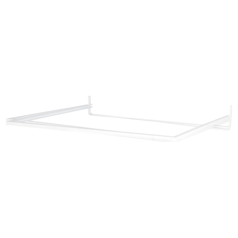 Drawer support steel 52.4 x 42.5 white