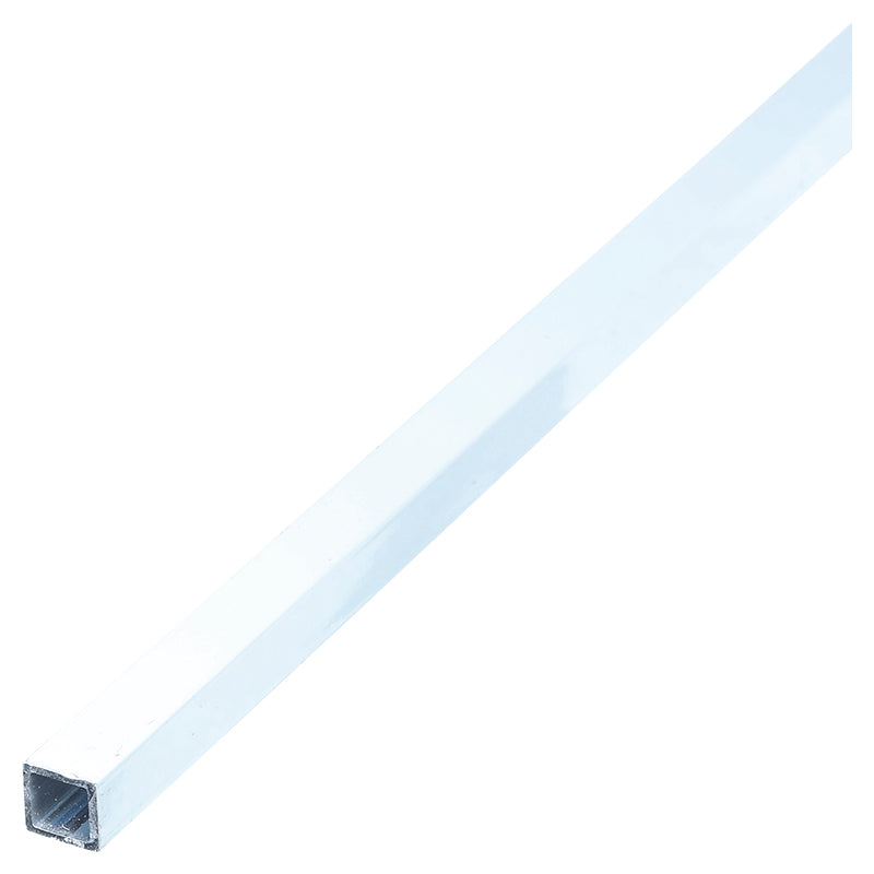 White aluminum closet rail 216 x 1.3 cm