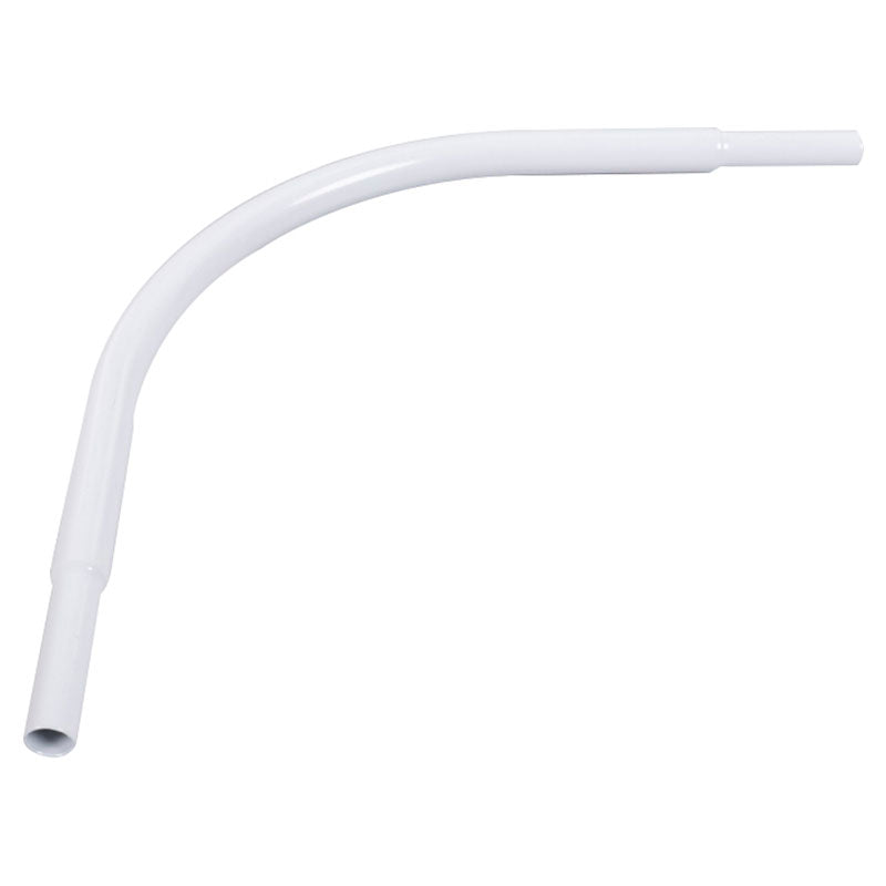 Corner steel bracket for 55 x 55 cm white hanging rail