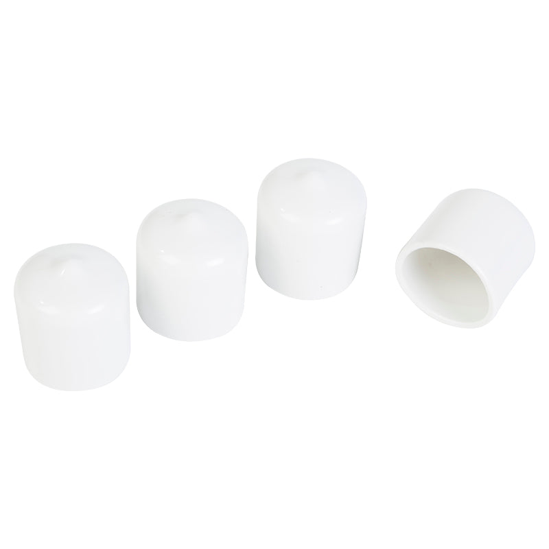 Pack of 4 resin stoppers for hanging rod 2.5 x 2.3 cm