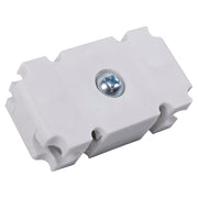 White Closet Shelf Joiner Plate