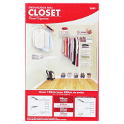 Clóset ajustable acero blanco 216 x 183 x 40 cm
