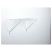 White steel closet shelf kit 31 x 61 x 30 cm