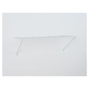 White Steel Closet Shelf Kit 31 x 61 x 40 cm