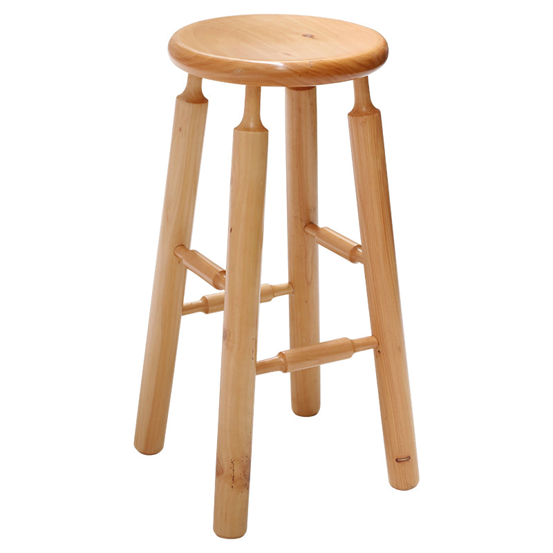 Banco de ciprés laqueado 65 cm