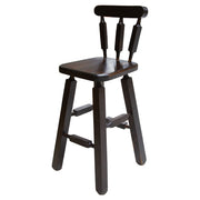 Aged cypress chair, 65 cm