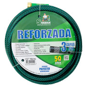 Manguera reforzada 15 m x 1/2" 130 psi