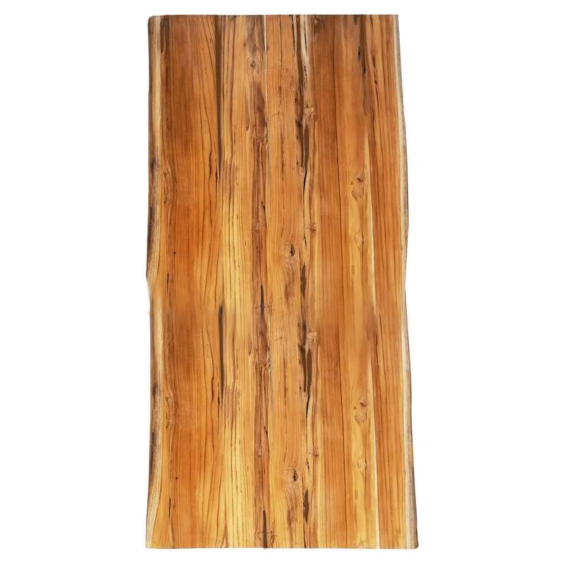 Natural teak tabletop 3 x 100 x 220 cm