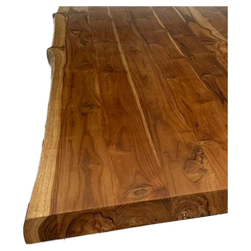 Natural teak tabletop 3 x 100 x 220 cm
