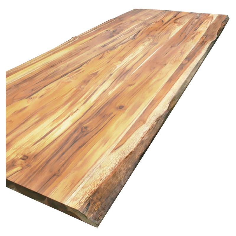 Sobre mesa teca natural 30 x 60 x 100 cm borde vivo