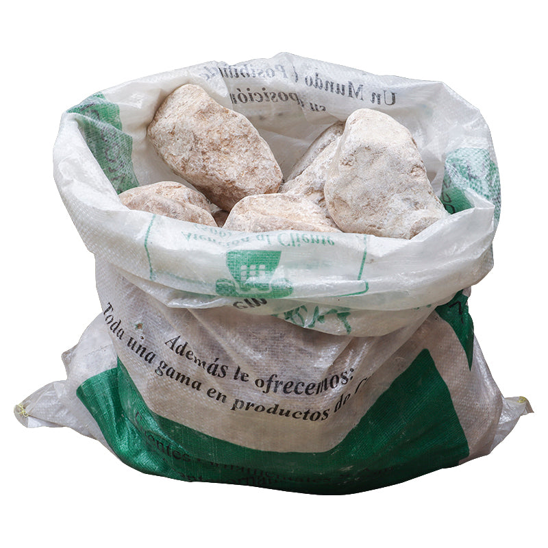 Piedra decorativa bola blanca saco 0,0189 m3