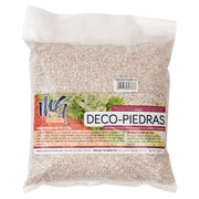 Piedra decorativa granito blanca 2 kg