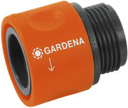 3/4" male quick connector with external thread