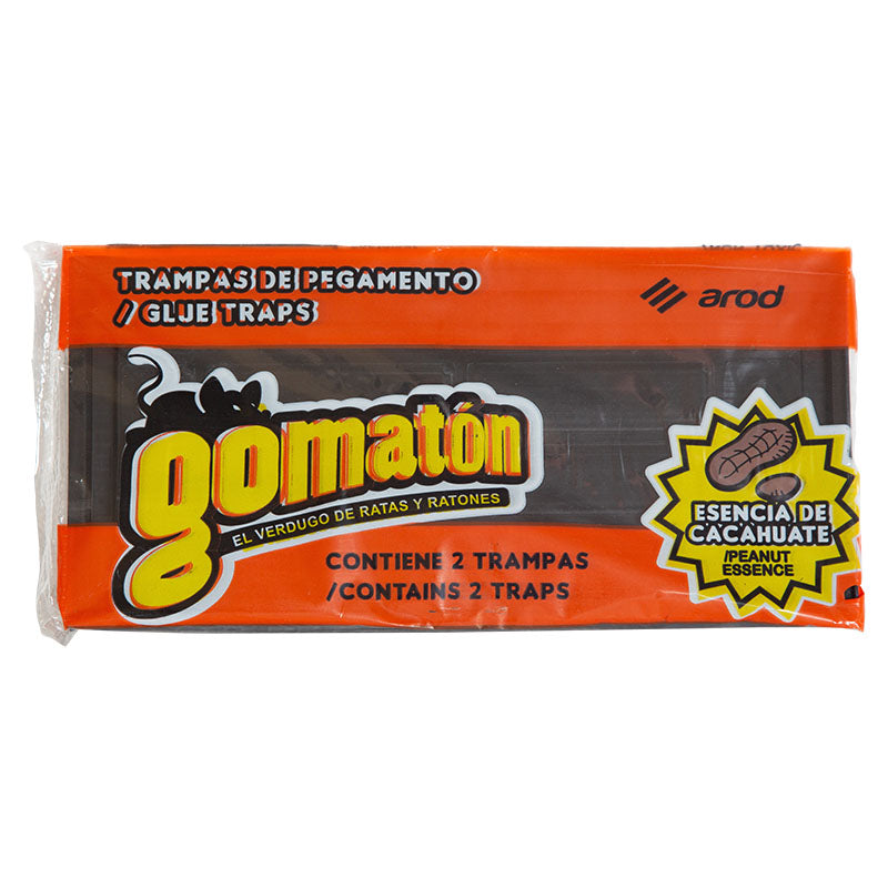 Papel engomado atrapa ratas