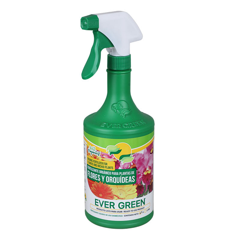 Fertilizante líquido listo para usar flores y orquídeas 1 litro