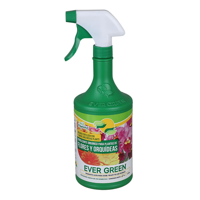 Fertilizante líquido listo para usar flores y orquídeas 1 litro