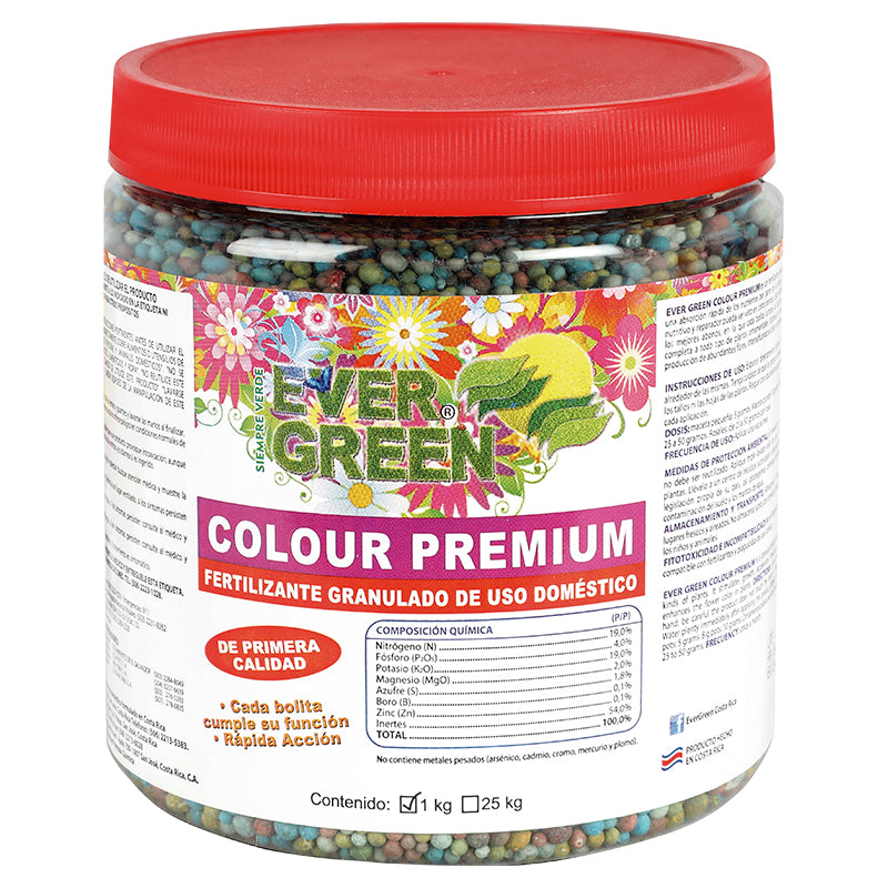 Fertilizante granulado Colour Premium 1 kg