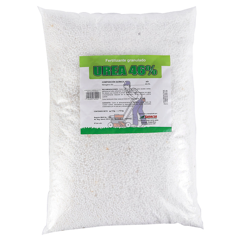 Fertilizante granulado urea 46% 5 kg