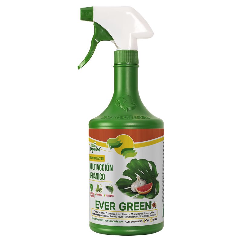 Multiacción orgánico (fertilizante, insecticida y fungicida) 1 litro