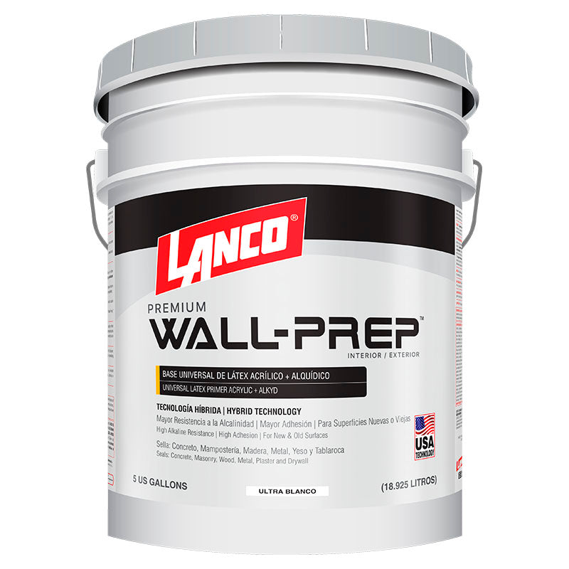 Sellador de paredes Wall-Prep 5 gal Lanco