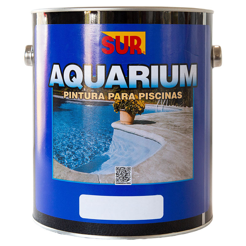 Pintura piscina base aceite Aquarium celeste 1 gal SUR