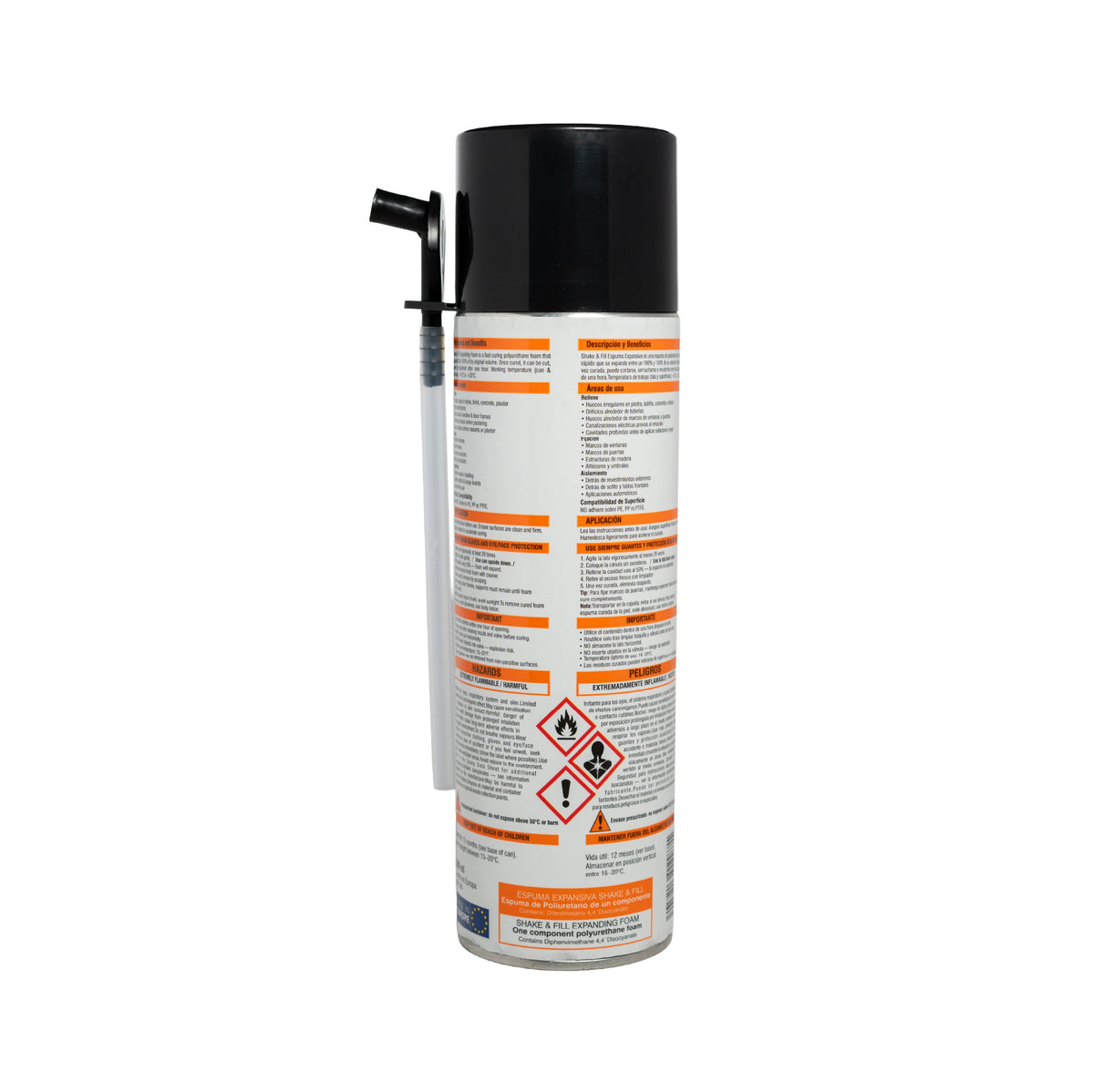Espuma expansiva poliuretano multisuperficies Ever Build almendra 500 ml