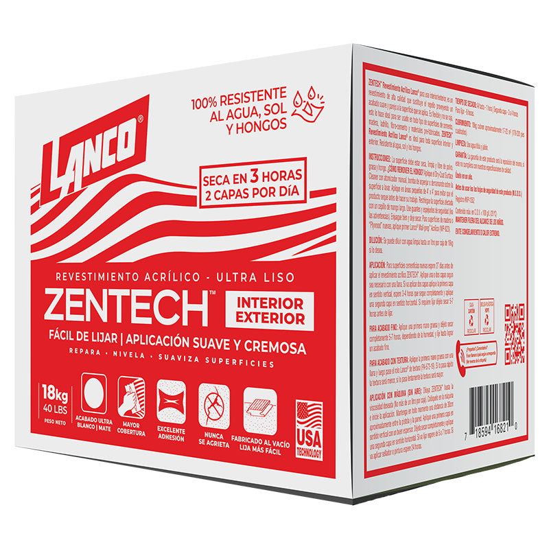 Revestimiento para exteriores 18 kg Lanco