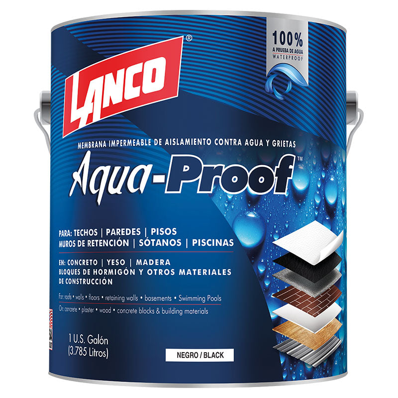 Impermeabilizante Aqua-Proof 1 gal Lanco