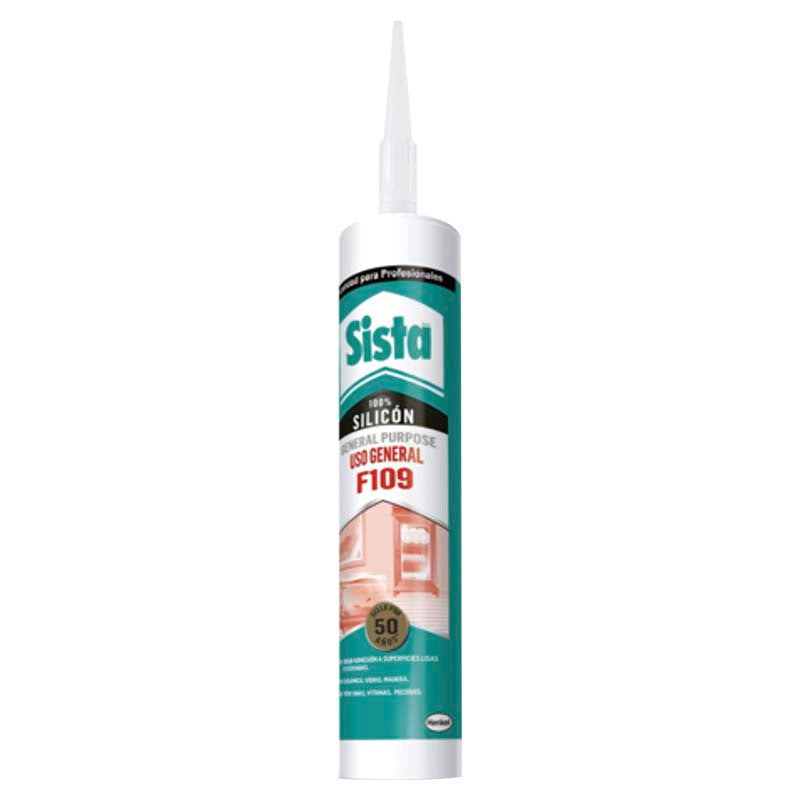 Sista - F109 General Purpose Silicone 300 ml transparent