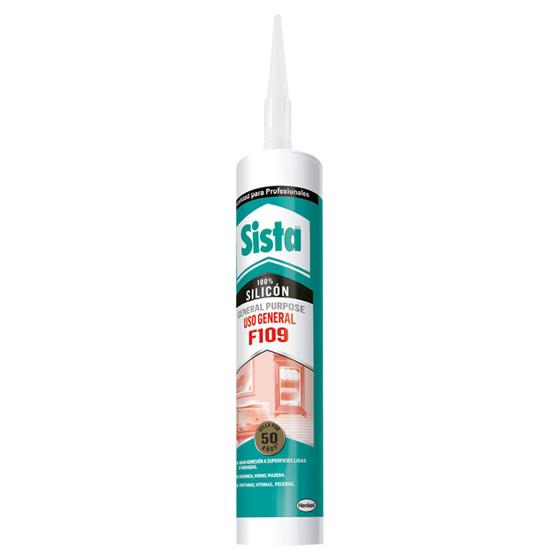 Sista - Silicone F109 General Purpose 300 ml White