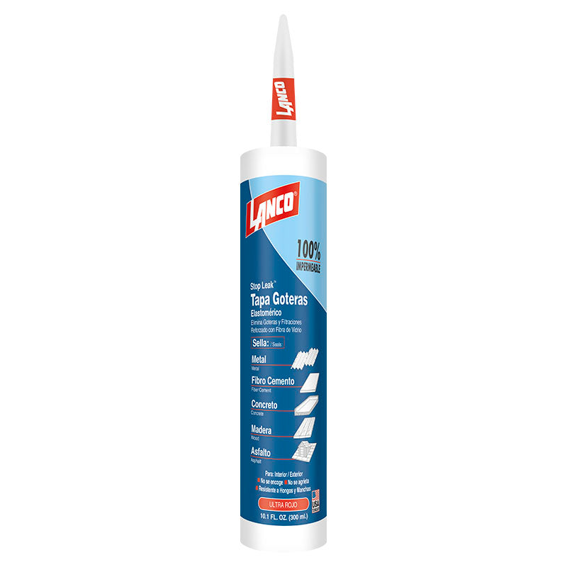 Tapagoteras Stop Leak rojo 10 oz
