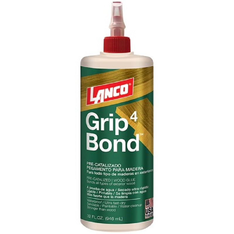 Pegamento madera exteriores Grip Bond #4 1/4 gal