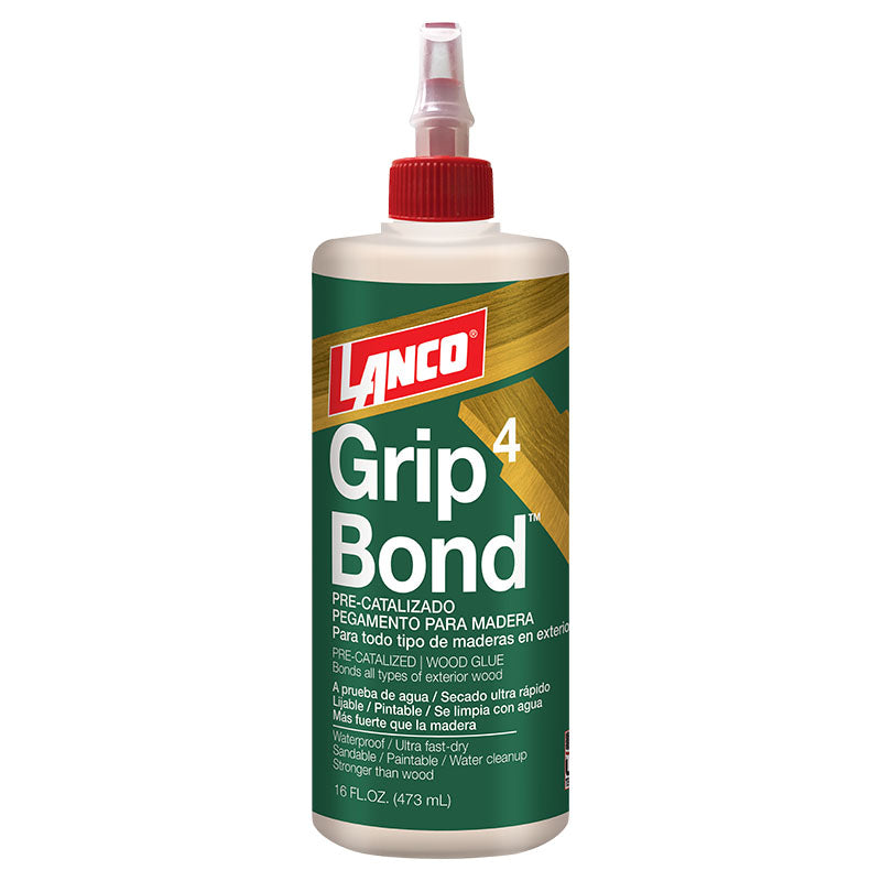 Pegamento madera exteriores Grip Bond #4 16 oz