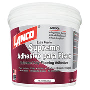 Pegamento multipropósito Supreme aplicación en concreto interior y exterior 1/4 gal Lanco