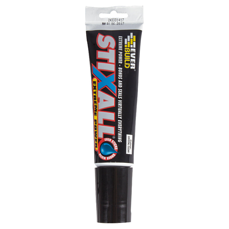 Adhesivo sellador de silicón Stixall 80 ml transparente