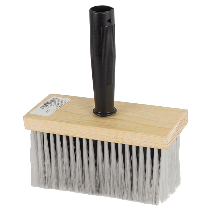 6" mixed filament ceiling brush with plastic handle