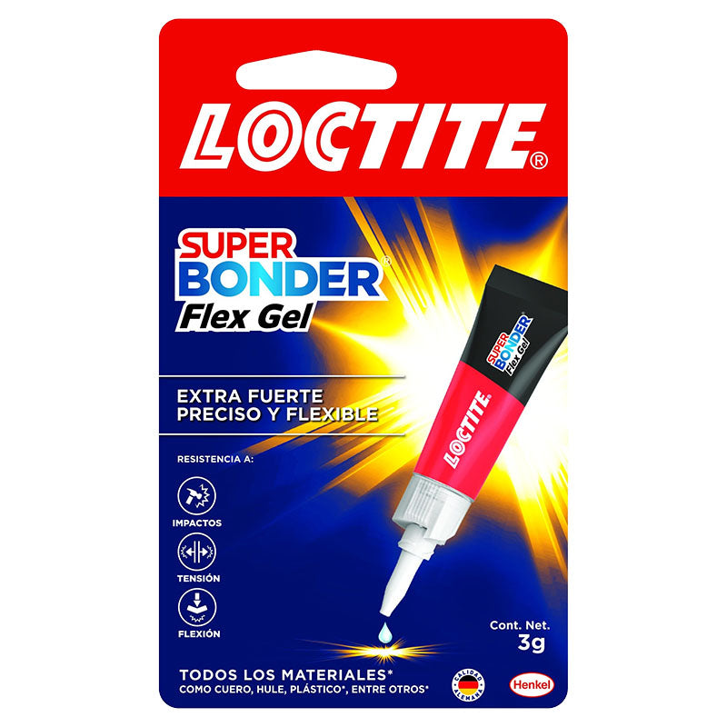 Loctite - Super Bonder Flex Gel 3 g transparente