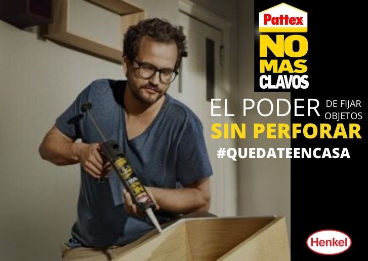 Pattex - No más clavos adhesivo de montaje 353 g blanco