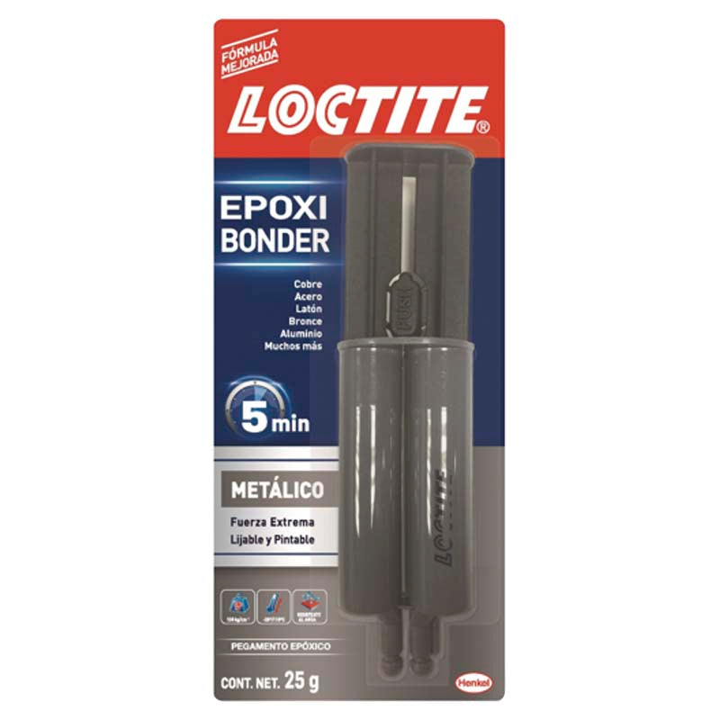 Loctite - Epoxi Bonder adhesivo 25 g gris metálico