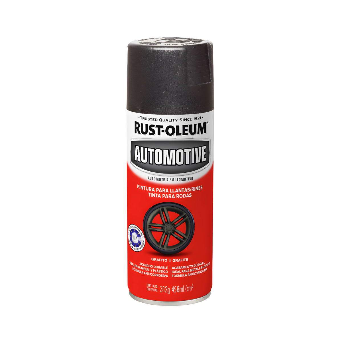 Spray automotriz aros grafito brillante 340 g