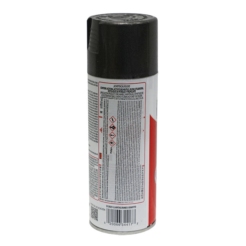 Spray automotriz aros grafito brillante 340 g