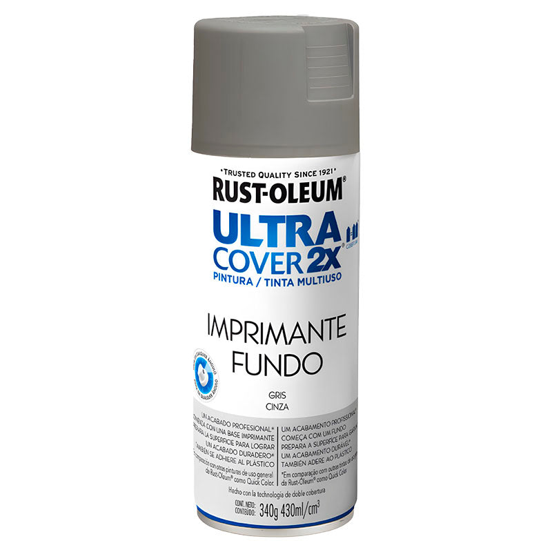 Ultra Cover 2X Premier Matte Grey Spray Paint 340 g