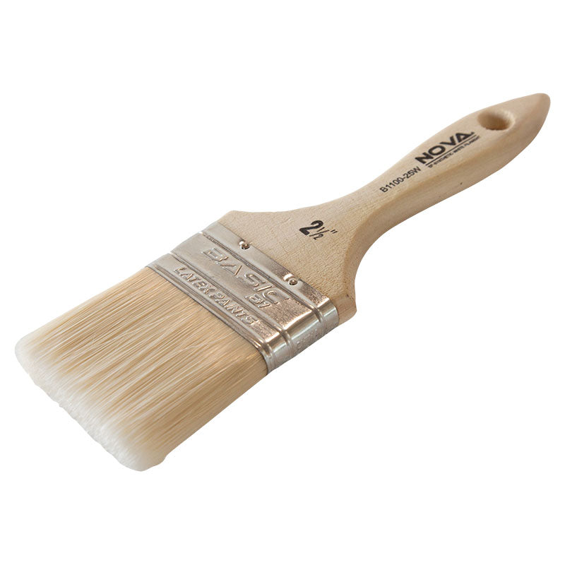Mixed filament brush 2.5" wooden handle