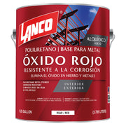 Anticorrosivo poliuretano base minio 1 gal Lanco