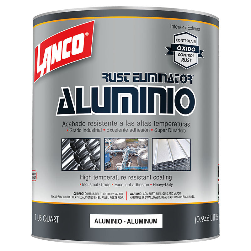 Anticorrosivo aceite Rust Eliminator aluminio 1/4 gal Lanco