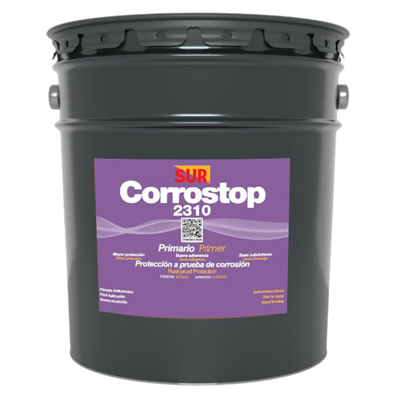 Corrostop 2310 anti-corrosion oil, matte red primary, 5 gal SUR
