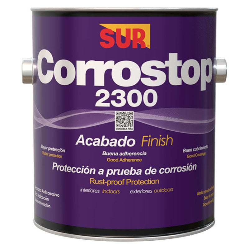 Corrostop 2300 Satin Black Anti-Corrosive Oil, 1 gal, SUR