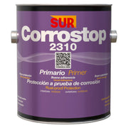 Anticorrosivo aceite Corrostop 2310 minio rojo mate 1 gal SUR