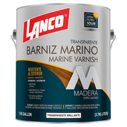Barniz marino transparente brillante 1 gal Lanco