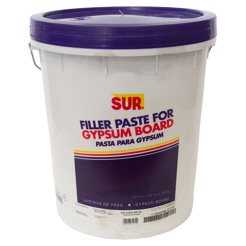 Pasta gypsum 5 gal para interiores SUR